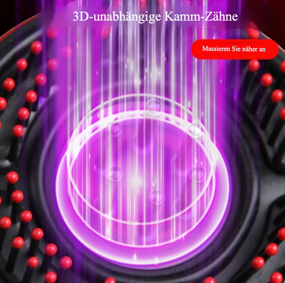 LumiScalp - Kopfhaut-Massagebürste mit Rotlicht